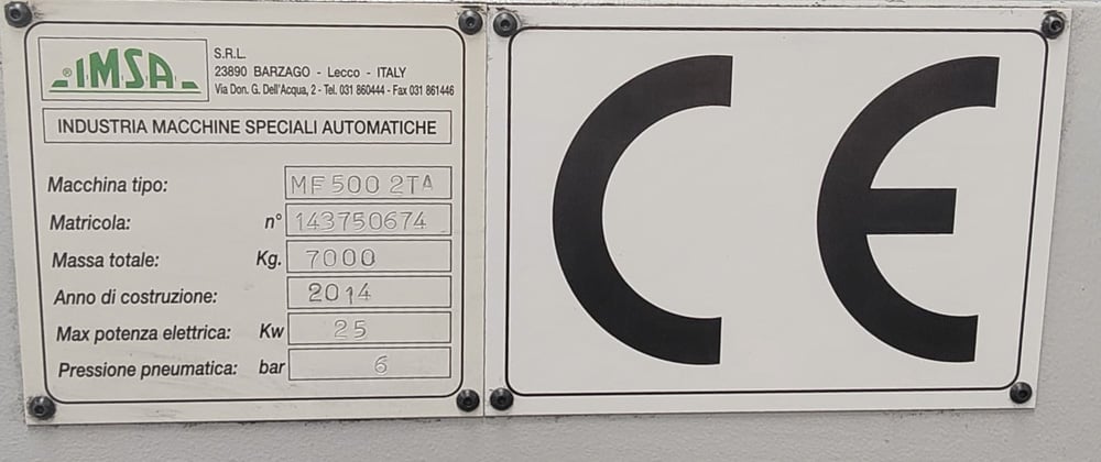 IMSA MF 500/2TA  2014